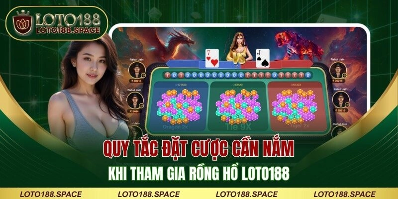 Quy tắc đặt cược cần nắm khi tham gia Rồng Hổ LOTO188